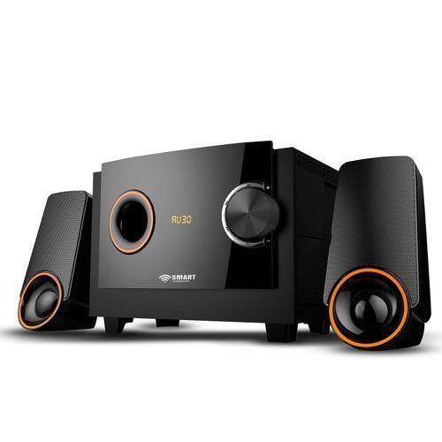 Système Audio Avec Haut-parleur Multimédia-STHB-4977M-FM-USB-carte Mémoire-garantie 6 Mois Noir