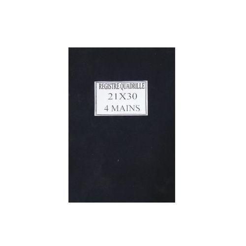 Cahier Registre Bloc Notes 4 Mains