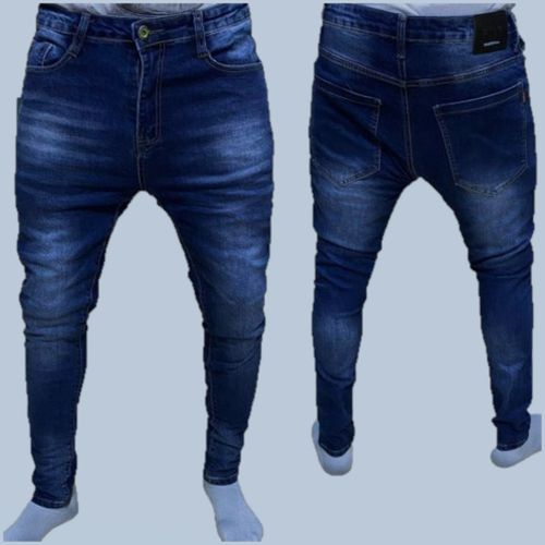 Pantalon Jeans New Design Homme Bleu
