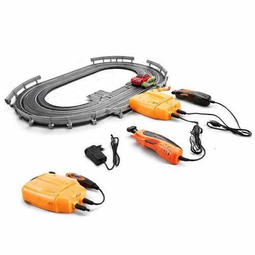 Circuit de Course Électrique pour Enfants – Jeu de Voitures avec Télécommandes