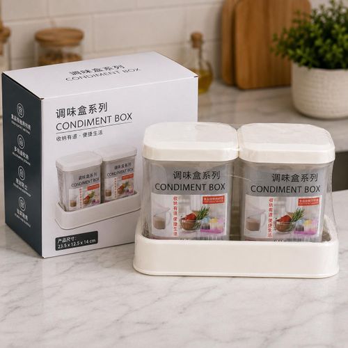 Boîte de conservation des condiments