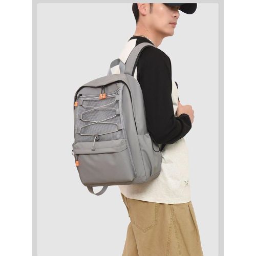 Sac à dos pour ordinateur portable haute capacité, étanche et avec port USB, en gros.