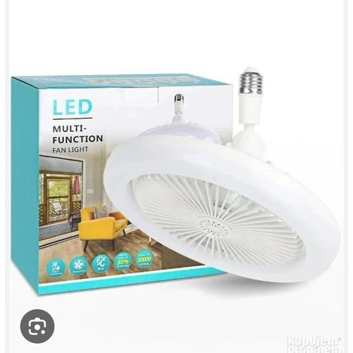 Lampes de Ventilateur de Plafond Vitesses Réglables, Base E27, Intensité Lumineuse Régulable à l'Infini, Éclairage Décoratif LED