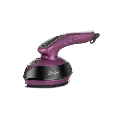 Fer à repasser vapeur compact – Violet et noir