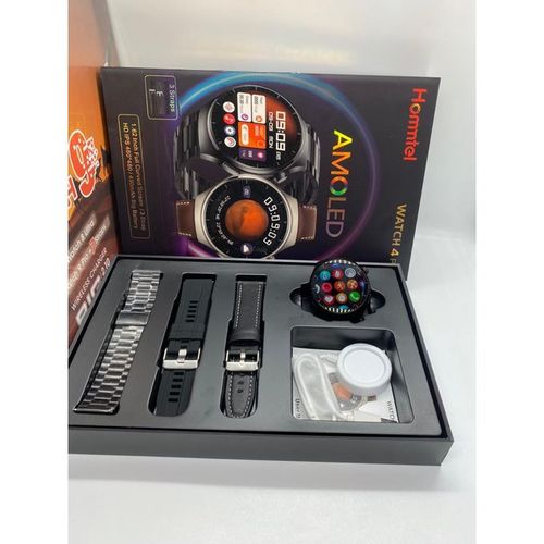 Watch 4 Pro - Montre Connectée à Ecran Incurvé AMOLED