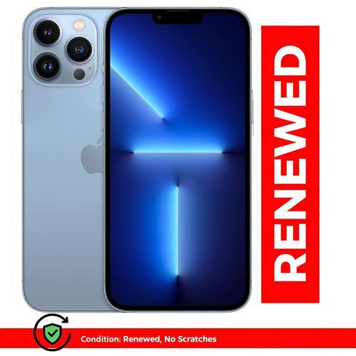 iPhone 13 Pro Max Smartphone, 6GB RAM 128 Storage, 6.7 Inch 120Hz ProMotion OLED Screen,A15 Bionic Chip Pro Triple Camera blue