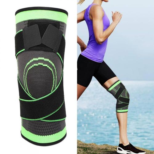 02 Genouillères Anti-douleur multifonction, Support De Fitness Et Exercice Élastique