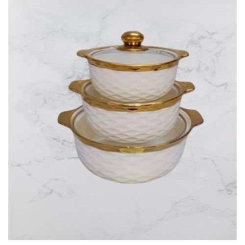 Lot De 3 Soupière En Porcelaine