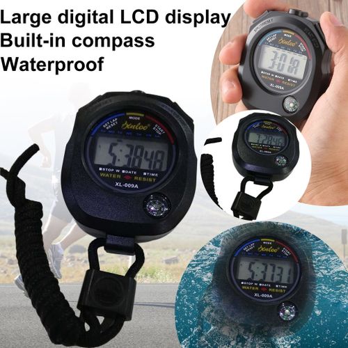 Chronomètre De Sport - Noir