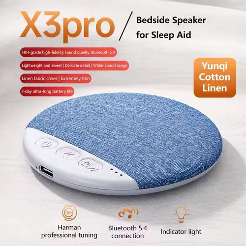 Sleep bluetooth speaker white noise soundboy lecteur de musique MP3 sans fil ultra mince timing speaker stéréo