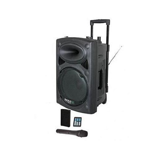 Bffle Amplifié Enceinte Bluetooth -D12- Noir +1 MICRO