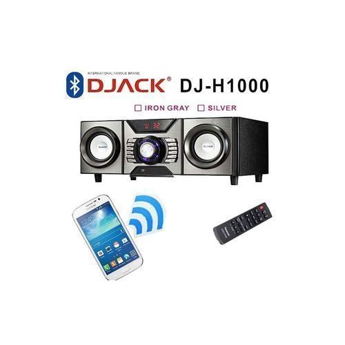 Chaîne HI-FI - DJ-H1000 - Système - 3.1Ch - Bluetooth - Noir