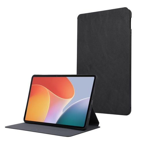 Étui en cuir protecteur pour tablette Infinix Xpad TPU Flip - Noir
