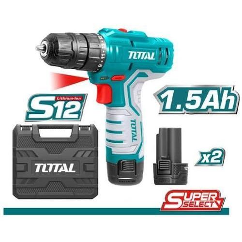 Perceuse Visseuse Sans Fil 12V Li-Ion (TDLI12325) - 2 Batteries 1.5Ah + Chargeur & Mallette