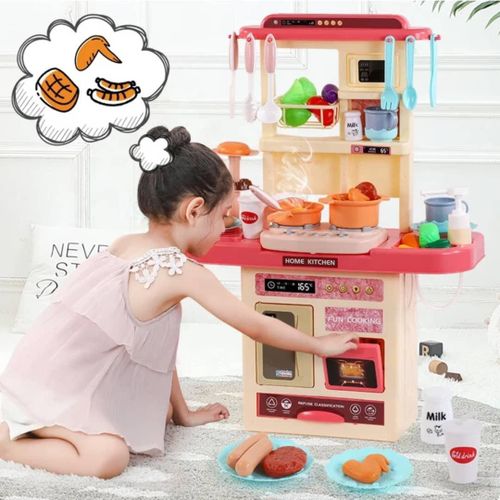 Cuisine de Jeu Home Kitchen – Ensemble de Dînette Complet pour Enfant