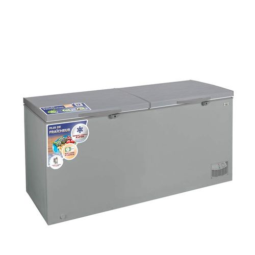 CONGELATEUR HORIZONTAL - KNAS-900 ? SILVER - 2 PORTES - 2 PANIERS A L'INTERIEUR ? 220-240V ? CLE -