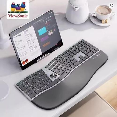 Clavier ERGONOMIQUE sans fils QWERTY