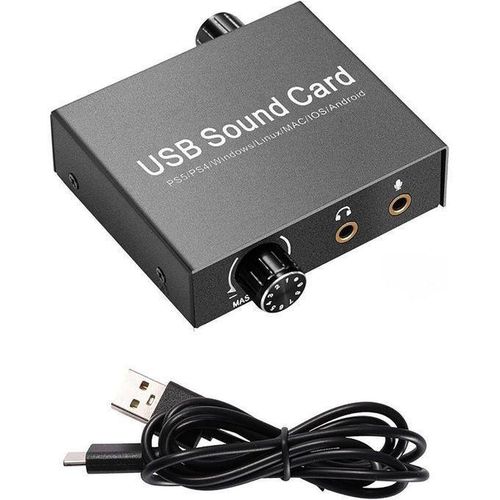 Adaptateur audio stéréo externe USB HN