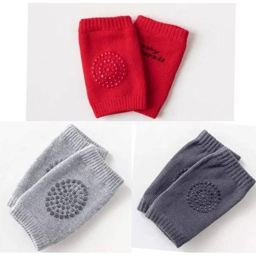 3 Paires Chaussons Protèges Genoux Pour Bb Qui Fait 4 Pattes