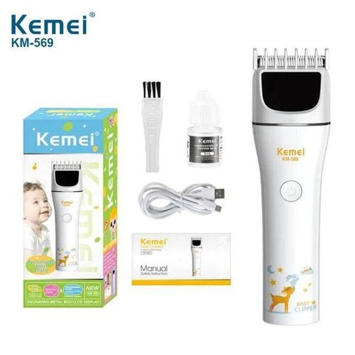 Tondeuse de bébé - Tondeuse rechargeable Blanc