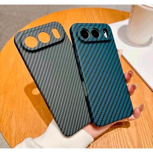 Coque Premium Style Fibre de Carbone Tissée pour HONOR 500 PRO – Protection - Finesse & Élégance Absolue (couleur noir)