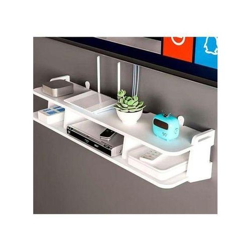 Étagères De Rangement Murales Flottantes Pour Décodeur TV
