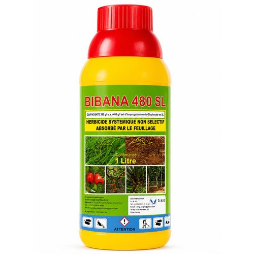 BIBANA 480 SL – Herbicide Systémique Non Sélectif Ultra Efficace 1L