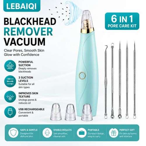 Extracteur de points noirs, aspirateur de pores et d'acné