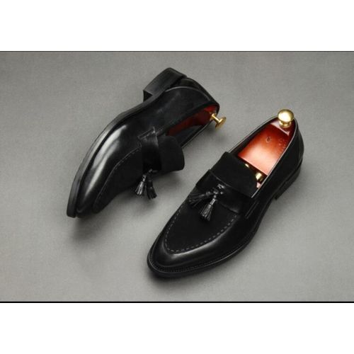 Mocassin en cuir