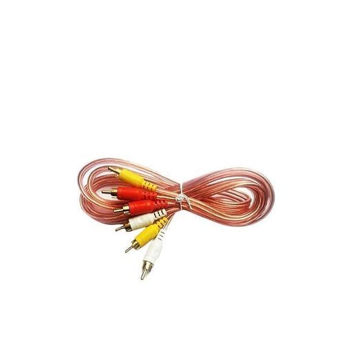 Câble AV - Mâle - Mâle - Orange HG