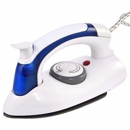 Mini Fer à Repasser Vapeur Portable et Pliable - Idéal Voyage et Maison, Semelle Anti-adhérente, Thermostat Réglable