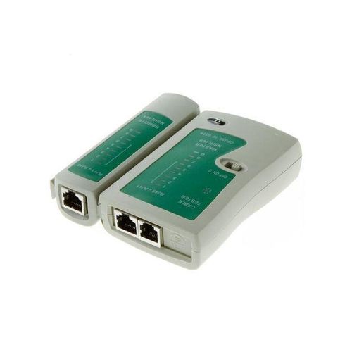 ADVANCETECH Testeur De Cbles Rseaux RJ45 RJ11 RJ12 - Blancvert GV