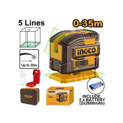niveau laser a nivellement automatique/5lignes ve hll306502