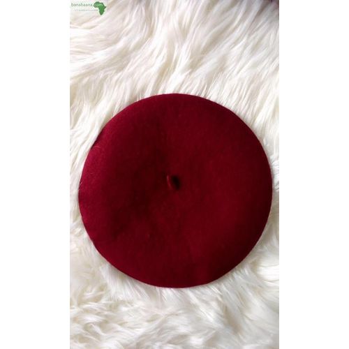 Chapeau Beret - Rouge Bordeau