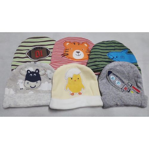 Lot de 6 Chapeaux Bonnet Unixe Pour Bébé