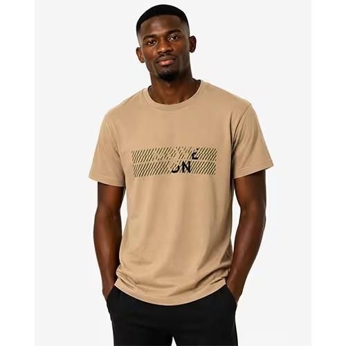 T-shirt Homme Tendance à Design - BEIGE