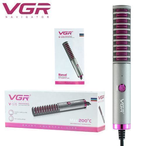 Lisseur À Cheveux Professionnel - Vgr V-576 - Gris/Rose