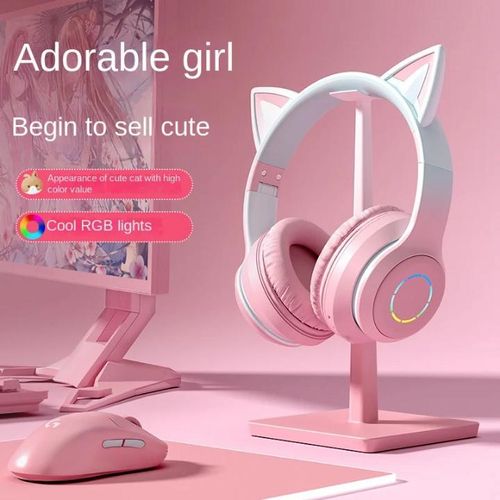 Casque Bluetooth oreilles de chats