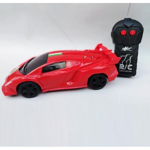 Jouet Voiture Lumineuse Télécommandée - Rouge