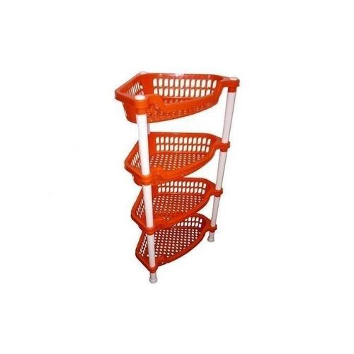 tajplast Étagère Racks Cuisine En Plastique Multi-fonctions Stockage - Orange HG