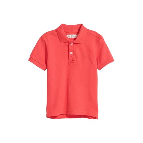 POLO ORANGE ENFANT EN COTON