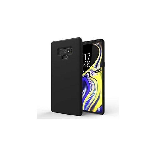 Coque En Silicone Compatible Samsung Galaxy Note 9 AVEC ANTICHOC- Noir