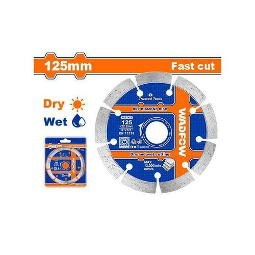 WADFOW WDC1K03 Disque Diamant Sec - 125mm