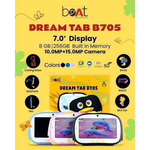 Tablette professionnelle avec PUCE (CARTE SIM) Boat B705 256 GB 8 giga rame pour fille ou Garçon