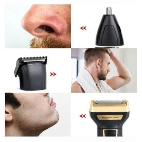 Tondeuse à cheveux rechargeable Rasoir Tondeuse à nez 3 en 1 pour hommes