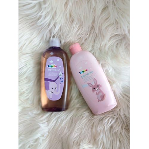 Pack Duo Soin Bébé - Gel Bain de Nuit (Bedtime Bath) + Lait Corporel Doux (Baby Lotion) - 2 x 500ml