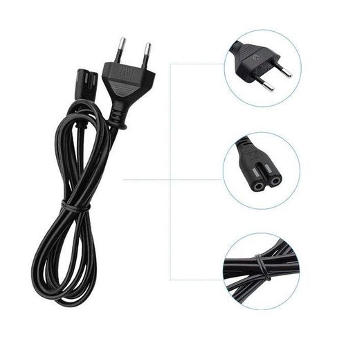Cable D'Alimentation Pour PC Portable + Moniteurs + Scanners + Imprimantes Et Plus Encore
