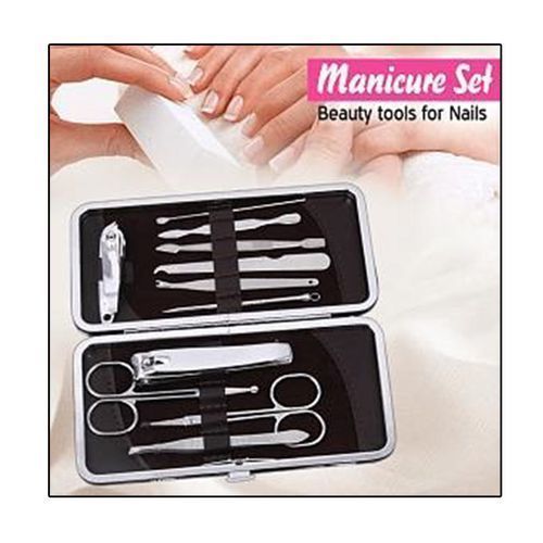 Kit Complet De Manucure Pédicure (Petit Format) Gris