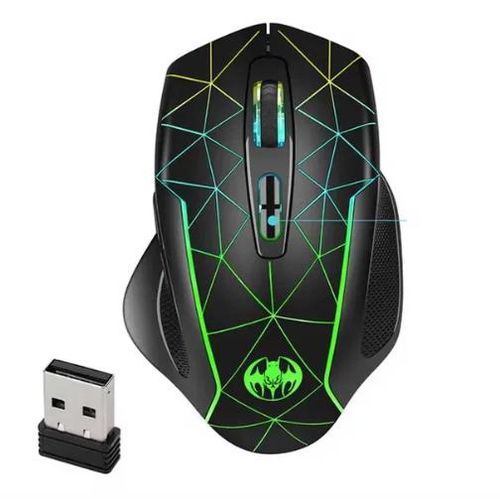 Nouvelle souris gaming sans fil GM30 avec batterie, boutons RGB supplémentaires et réglage DPI 3200