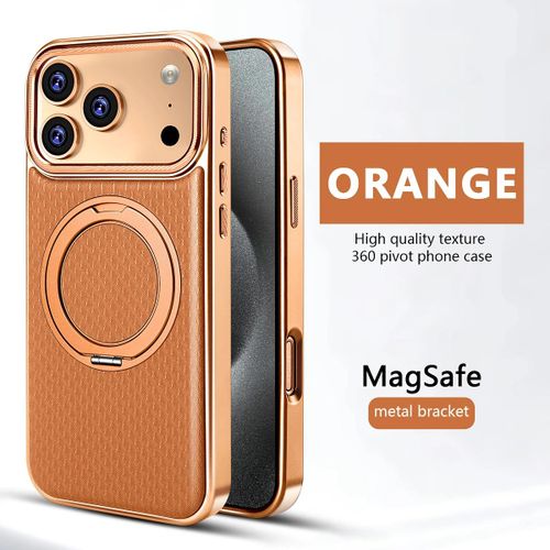 Coque iphone 17 pro max orange M10